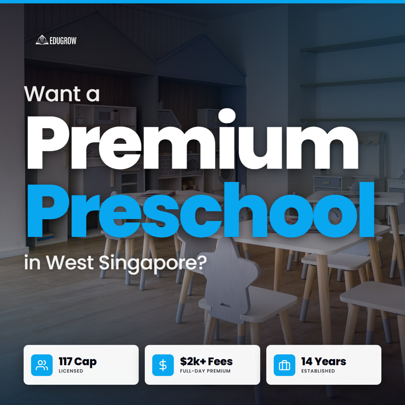 📈 Established 10+ Year Preschool In West SG | ~$200K EBITDA | Bolt-On Ready