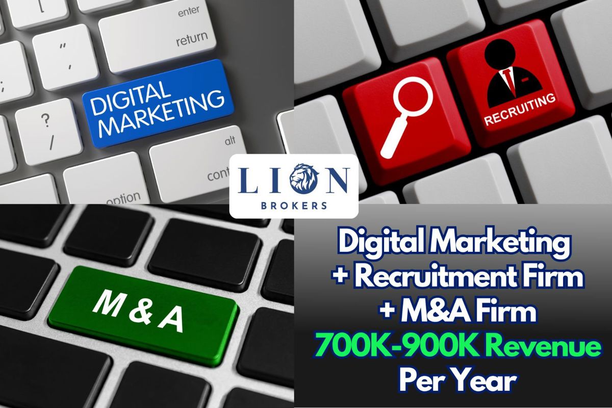 Digital Marketing + Recruitment + M&A Firm (Revenue 700K-900K)
