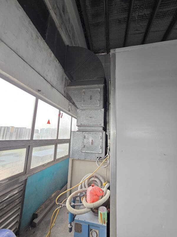 B2 Shop Unit with Spray Paint Booth for Take Over - Spraypaint Workshop