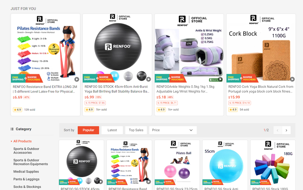 Established E-commerce Business for Sale –RENFOO Brand & Established Shopee, Lazada, and Amazon 
