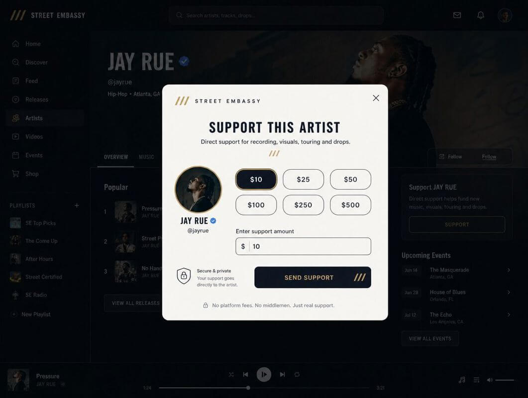 ✅ Invest 10K, Get Monthly 4% Payout Invest In The Future Of The Global Music Creator Economy