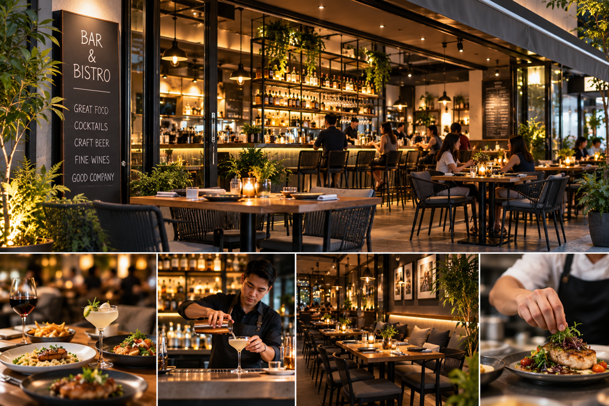 Profitable Lifestyle Bar & Bistro for Sale | Prime City-Fringe Location