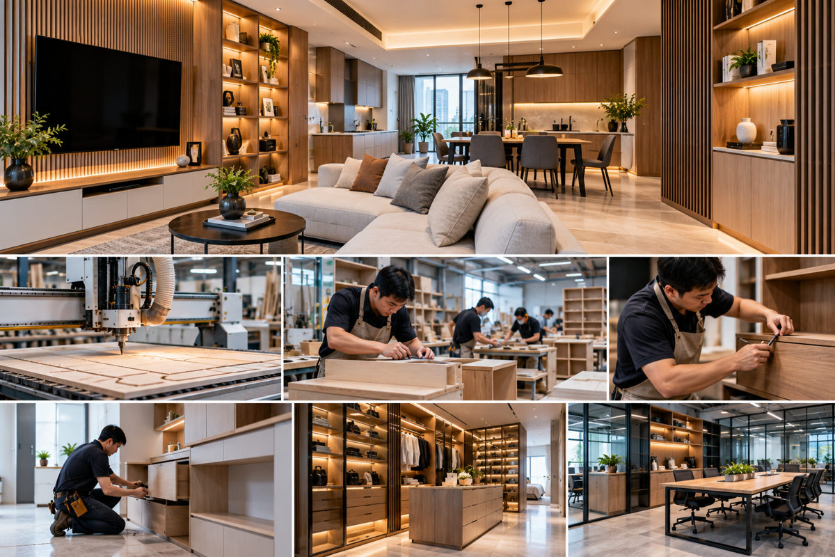 Singapore-Based Carpentry & Custom Furniture Group