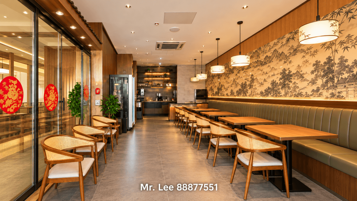 Prime Restaurant Space For Lease In Bugis Area