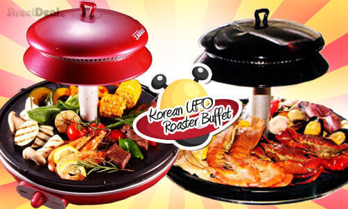 Korean UFO Roaster Buffet