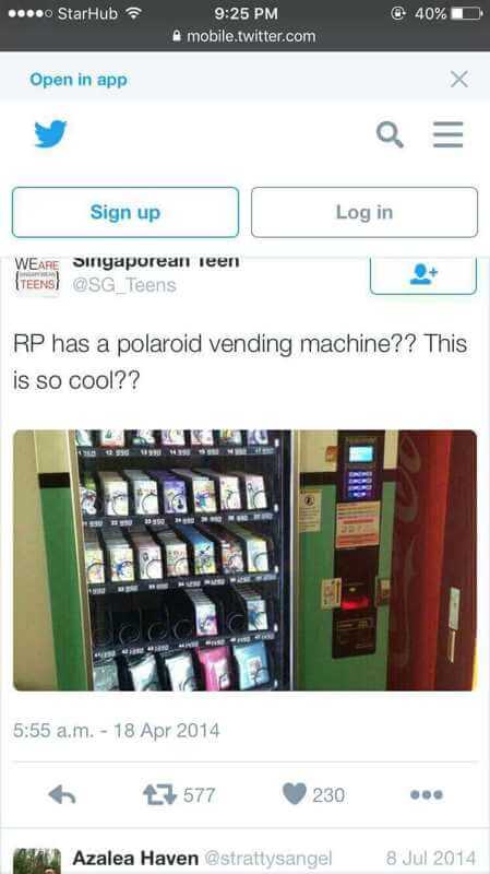 Polaroid Vending Machine Business For Sale