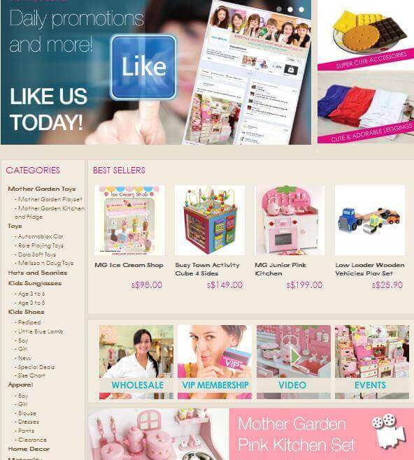 Profitable Online Business on Kid Toys and Maternity Wear