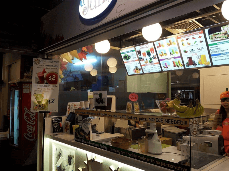Juice Bar At High Traffic Area For Takeover (Free) Including 18K Deposit