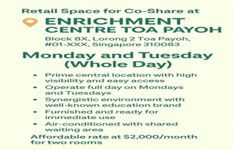 Prime Retail Space Available For Co-Share – Only $1,500/Month!