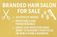Profitable, Branded & Prime Location Hair Salon With 30+ Years Client Database