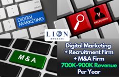 Digital Marketing + Recruitment + M&A Firm (Revenue 700K-900K)