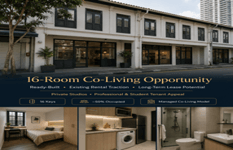 Ready-Built 16-Room Co-Living Platform With Existing Rental Traction, And Long-Term Lease Potential