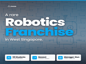 🤖 Fast-Growing Robotics & Coding Centre, West Singapore | Fully Staffed | High Growth