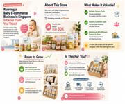 Singapore Baby Food E-Commerce Business | Stable Revenue With Strong Growth Potential 新加坡成熟母婴电商业务出让 image 1