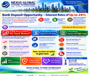 Subject: Bank Deposit at 24% return pm and you get your profits monthly, no time lock. image 1